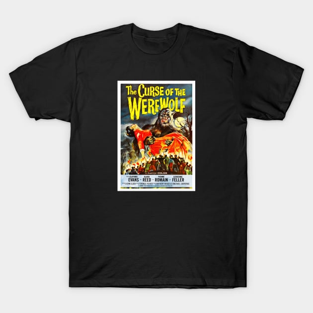 Curse Of The Werewolf (1961) 1 T-Shirt by GardenOfNightmares